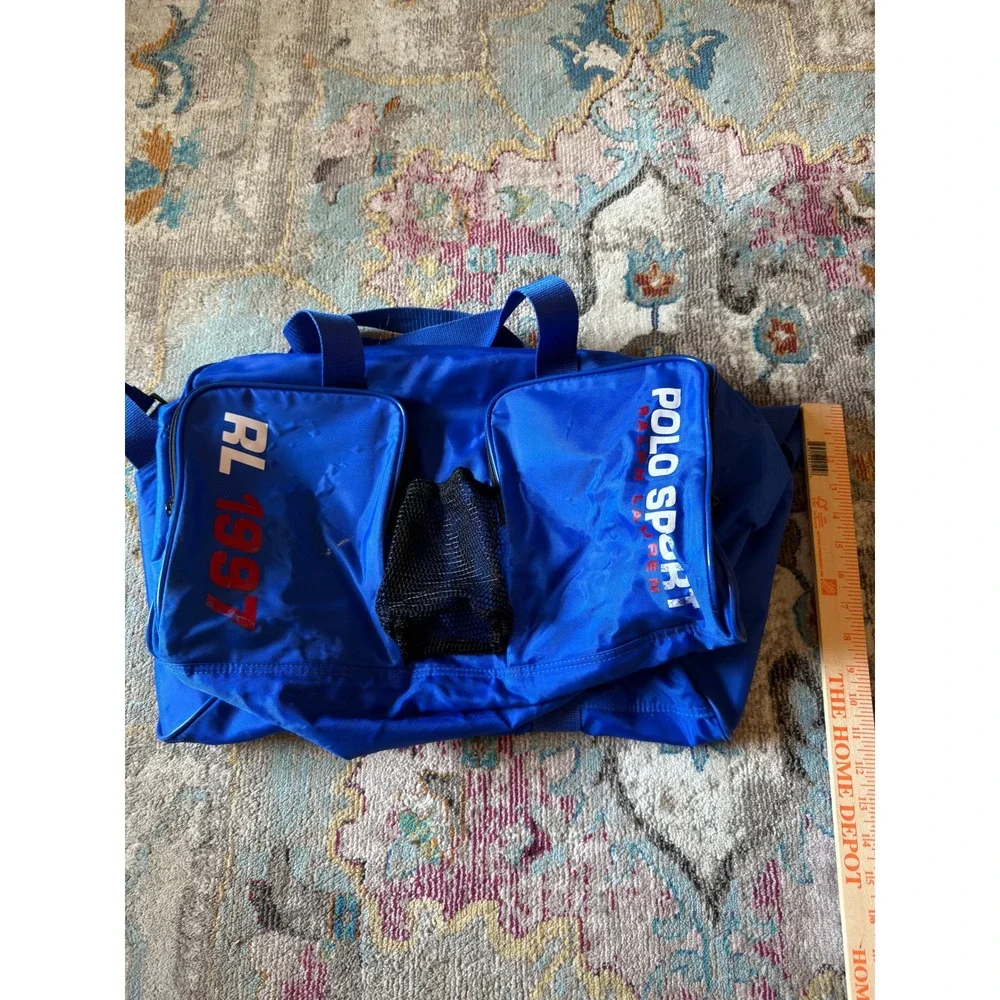 Polo Sport Ralph Lauren Duffle Bag Blue Unisex Large
